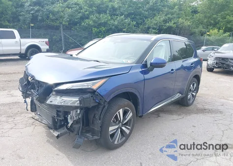 2021 Nissan Rogue Sl Intelligent Awd from USA, damaged, VIN JN8AT3CB9MW219332